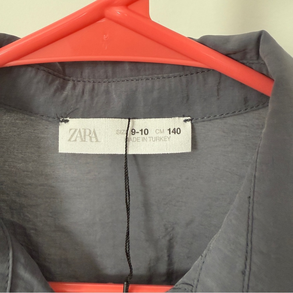 Zara flows grey top size 9-10 - Picture 2 of 4